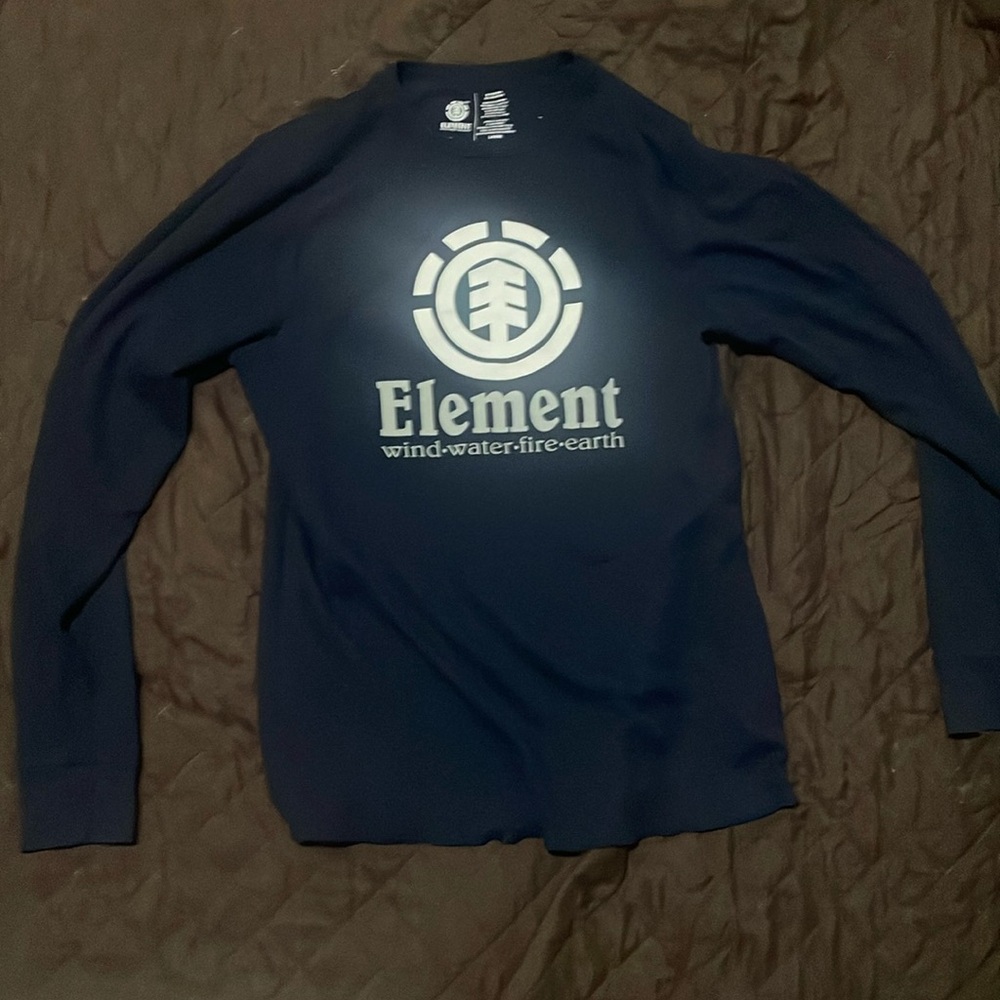 Element skateboarding thermal long sleeve size L